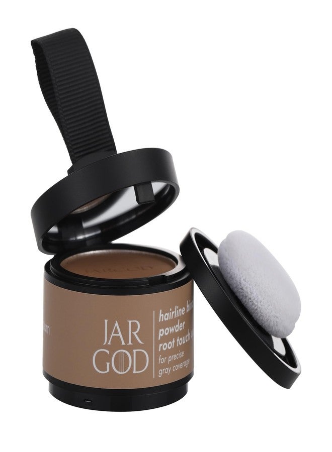 JARGOD Root touch up powder Hairline Powder for root cover up temporary root concealing powder for Women & Men, for instant gray hair cover up (Auburn, 0.14 Ounce (Pack of 1)) - Image 3